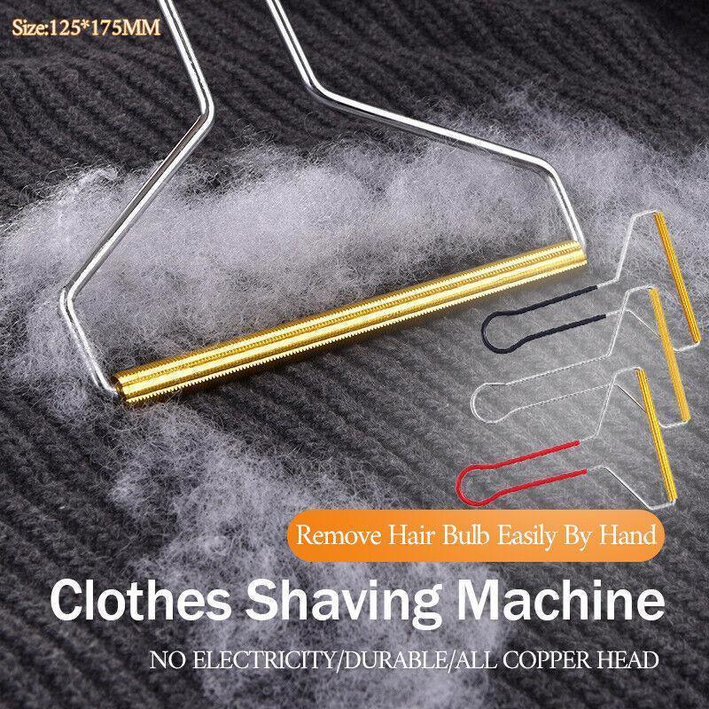 Lint Cleaner Pro Steel Manual Clothes Fluff Remover Fabric Sweater Fuzz Shaver