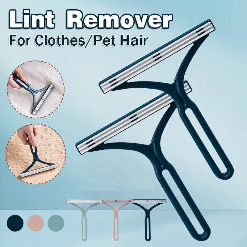 Lint Remover Pet Dog Cat Hair Fur Cleaning Clothes Mat Sofa Fuzz Brush Shaver Pink