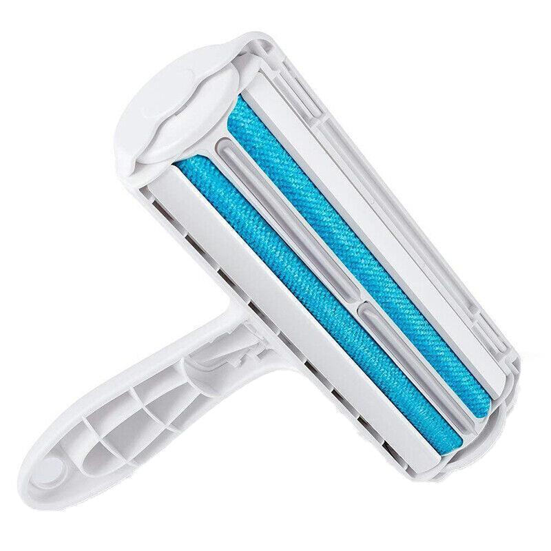 Pet Hair Remover Brush Dog Cat Fur Cleaning Roller Reusable Self Cleaning Tool